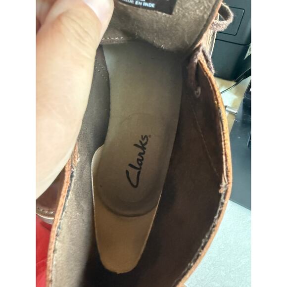 Clarks Chukka Desert Boots Brown Leather Men's 9.5 Great condition! - Picture 6 of 6
